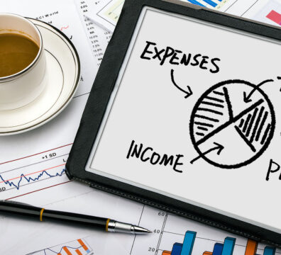 expenses tax income profit chart